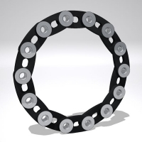 SGF Laschenringkupplung Laschenkupplung Gelenkscheibe Teilkreis 449,4 mm